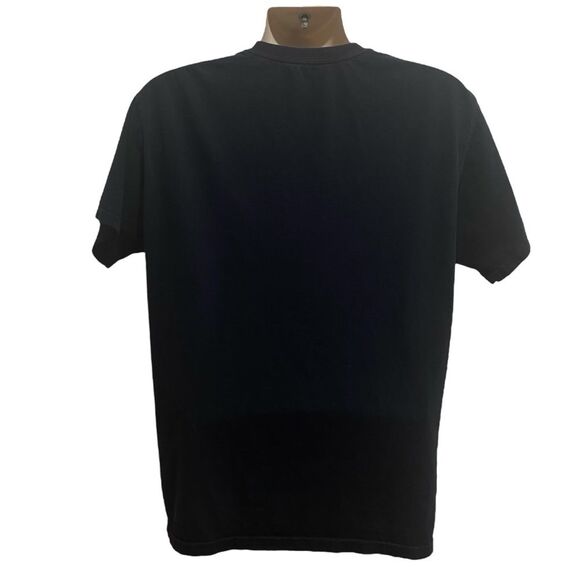 Ride New Mexico Skeleton Biker Tee Halloween Motorcycle Black Sz L Flaws - Picture 3 of 10